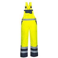 Hi-Vis Waterproof Bib &amp; Brace