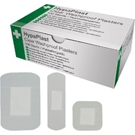 Plasters Waterproof Clear Mixed Sizes