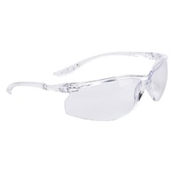 Neon Anti-Scratch Safety Specs Clear Lens