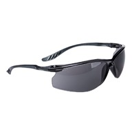 Neon Anti-Scratch Safety Specs Grey Lens