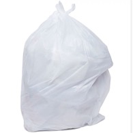 White Square Bin Liners 15x24x24 Case 1000