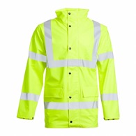Hi-Vis PU Rain Jacket