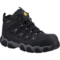 Waterproof Non-Metal Safety Hiker Black